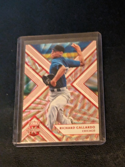 126/150 2018 Panini Elite Extra Edition Aspirations Red #153 Richard Gallardo