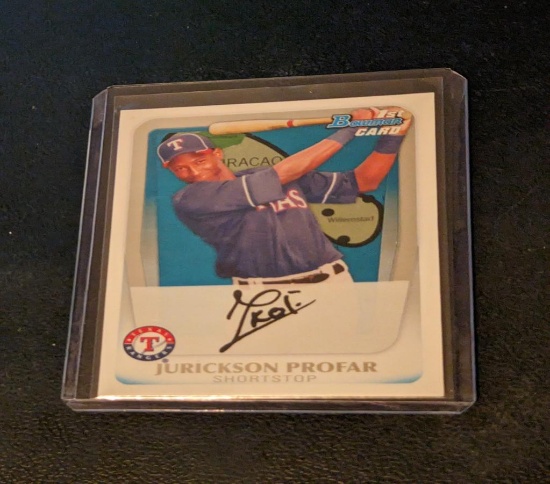2011 Bowman Jurickson Profar Rookie RC #BP82 | 1st Bowman | Texas Rangers