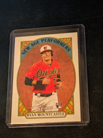 RC/Rookie Ryan Mountcastle RC 2021 Topps Heritage New Age Performers - Orioles