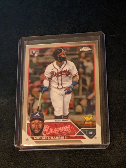 2023 Topps Chrome Michael Harris II RC Atlanta Braves #79