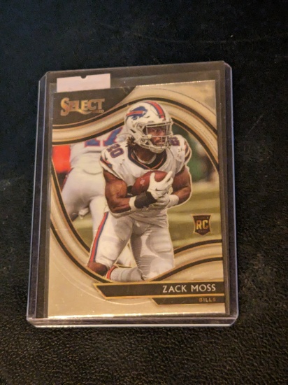 2020 Panini Select Field Level #369 ZACK MOSS Rookie RC