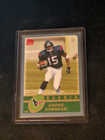 2003 Topps #380 - Andre Johnson Houston Texans Rookie NFL Card