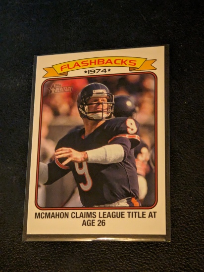Jim McMahon 2023 Topps 1974 Flashbacks NFL #FF-2 Football Card Chicago Bears
