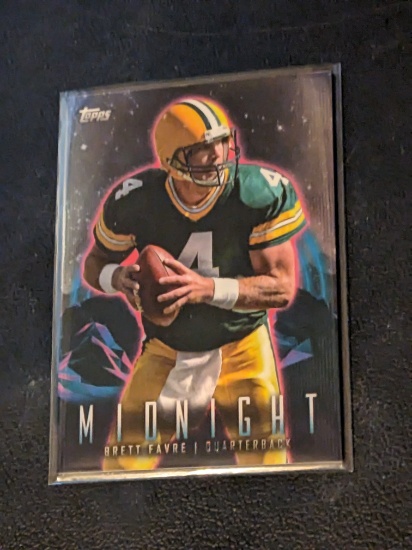 2023 Topps Composite Football Midnight Brett Favre #319 Packers
