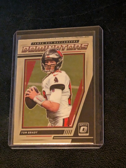 Tom Brady 2021 Panini Donruss Optic Dominators #DM-TB Patriots Buccaneers