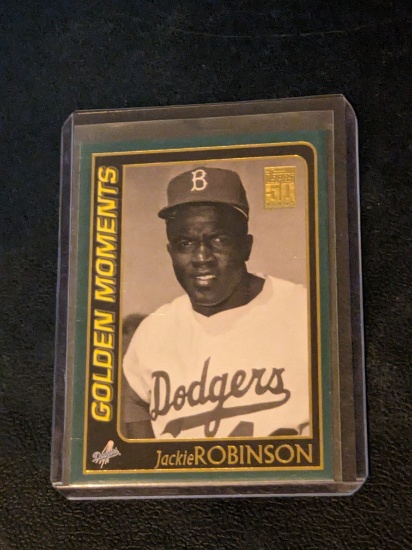 2001 Topps Golden Moments #783 Jackie Robinson - Brooklyn Dodgers