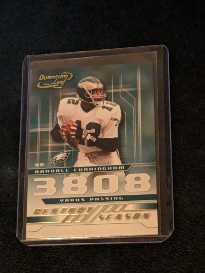 Randall Cunningham 0260/1000 2001 Donruss quantum leaf