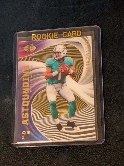 2020 Illusions Tua Tagovailoa Astounding Acetate RC #A2 Rookie SP Dolphins