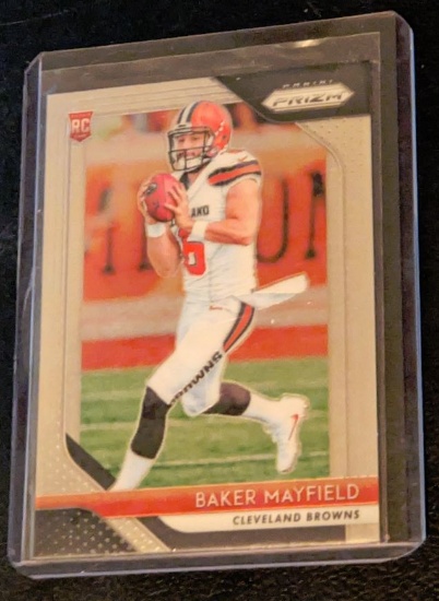 2018 Panini Prizm #201 Baker Mayfield Rookie RC Browns Buccaneers