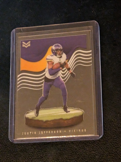 2022 Panini Chronicles - Magnitude #MAG-16 Justin Jefferson (Acetate)clear