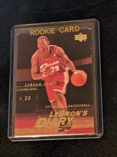 2003 Upper Deck Lebrons Diary #LJ14 Future HOF'ER/ GOAT