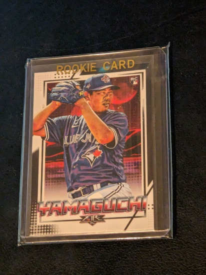 Shun Yamaguchi 2020 Topps Fire #5 RC Toronto Blue Jays