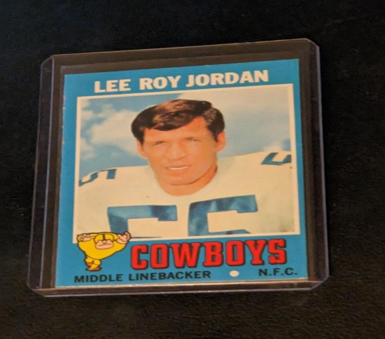 1971 Topps LEE ROY JORDAN #31 DALLAS COWBOYS