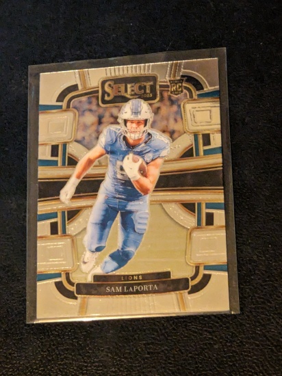 2023 Panini Select SAM LAPORTA RC #35 Concourse Detroit Lions