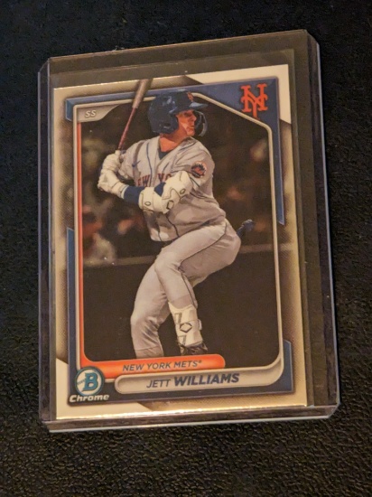 2024 Bowman - Chrome Prospects #BCP-54 Jett Williams (RC)