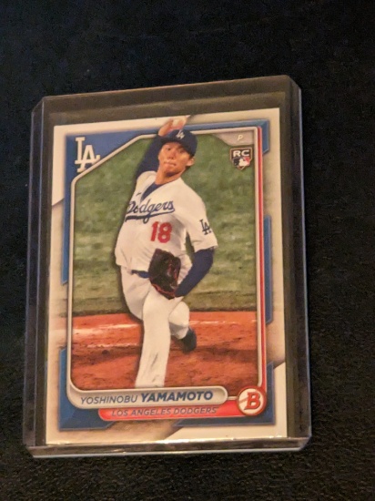 2024 Bowman Yoshinobu Yamamoto Rookie #36 Dodgers RC