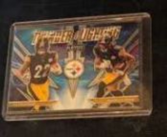 Najee Harris RC Chase Claypool 2021 Panini Playoff Thunder & Lightning #TL-15