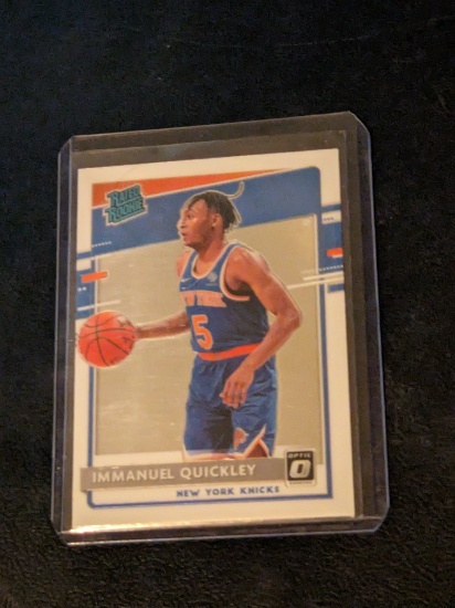 2020 Panini Donruss Optic Rated Rookie #175 Immanuel Quickley New York Knicks