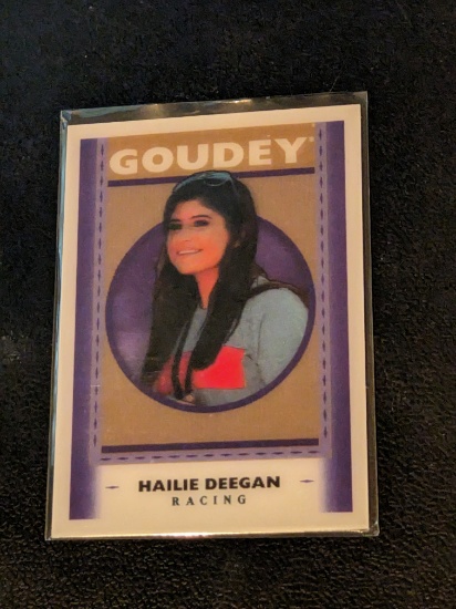 2019 UPPER DECK GOODWIN CHAMPIONS GOUDEY 3-D LENTICULAR GL6 HAILIE DEEGAN