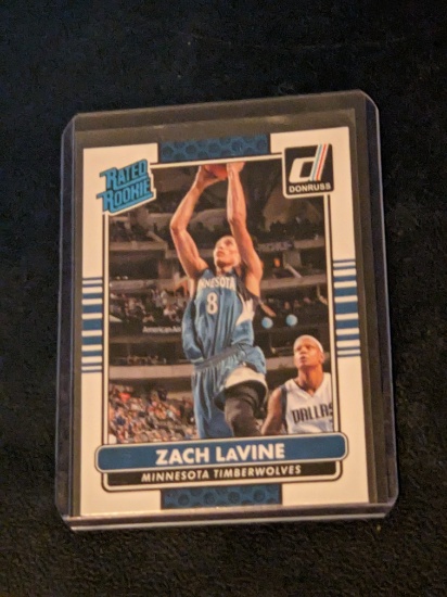 2014-15 Donruss ZACH LAVINE Rated Rookie #221
