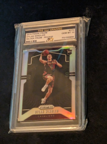 Dylan Windler 2019 Panini Prizm silver prizm GEM MT 10 Fivestar Grading Graded