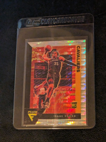2020-21 Panini Flux Basketball #213 Isaac Okoro RC Rookie Pulsar Prizm