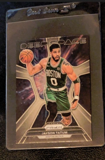 2023-24 Panini Prizm Deep Space Silver #10 Jayson Tatum | Boston Celtics