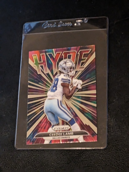 2021 Panini Prizm #H-6 CeeDee Lamb Hype Cowboys