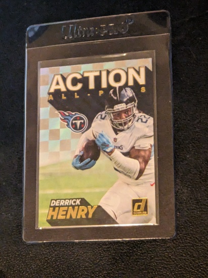 DERRICK HENRY 2021 Donruss ACTION ALL PROS Insert Card # AP3 Tennessee Titans