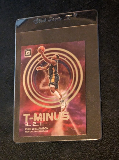 2022-23 Donruss Optic #14 Zion Williamson T-Minus 3...2...1... Pelicans