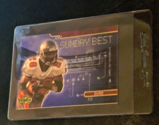 2000 Upper Deck Ionix Sunday Best Buccaneers Football Card #SB15 Warrick Dunn