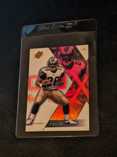 2000 SPx #70 Marshall Faulk holo