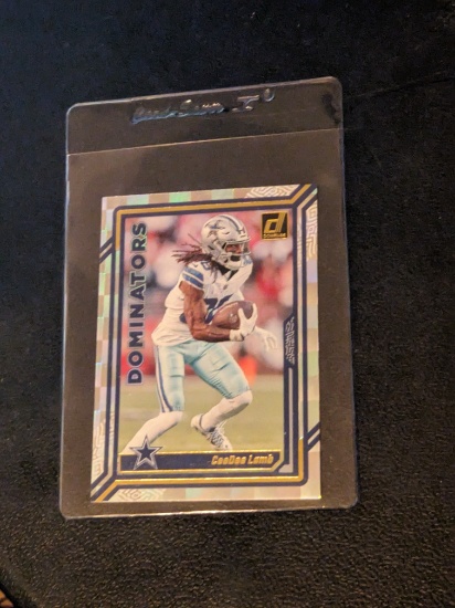 2023 Panini-Donruss Dominators CeeDee Lamb Silver Prizm #D-25 Dallas Cowboys