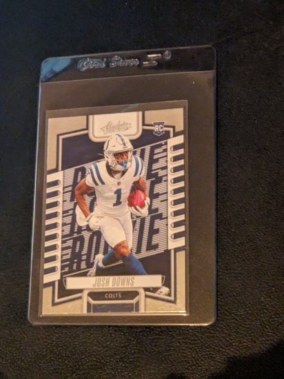 Josh Downs RC #128 2023 Panini Absolute Indianapolis Colts