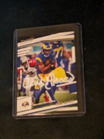 Cam Akers autographed card w/coa