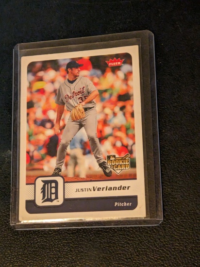 2005 Fleer Justin Verlander RC # 426