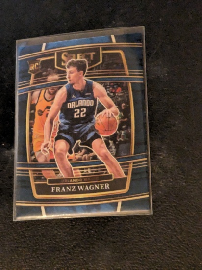2021-22 Panini Select Blue Franz Wagner RC #15