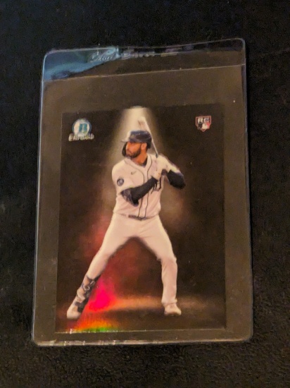 2023 Bowman Chrome Spotlight Rookie Refractor #BS-10 Riley Greene RC Tigers