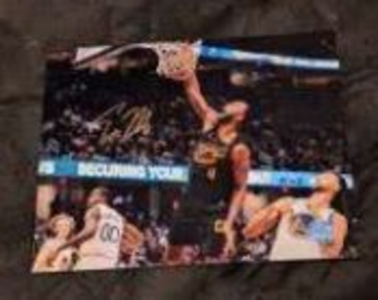 Evan Mobley Signed Auto 8x10 Photo with coa