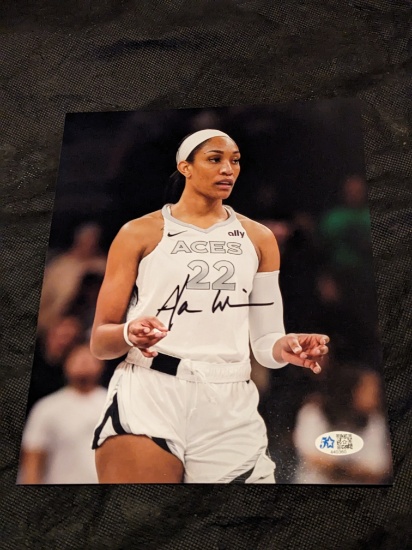 A'JA Wilson Signed Autographed 8x10 Photograph with fivestar grading coa