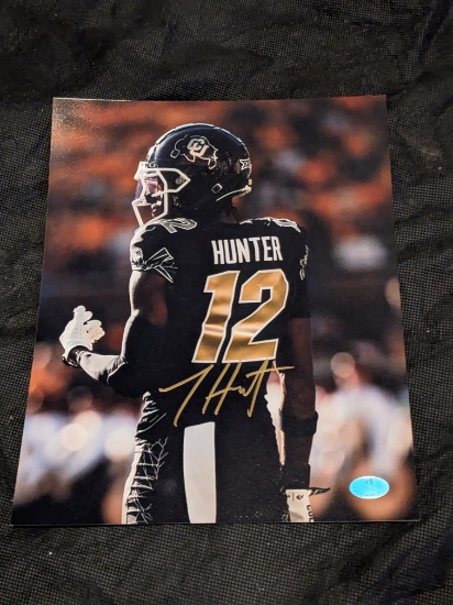 Travis Hunter autographed 8x10 photo with coa