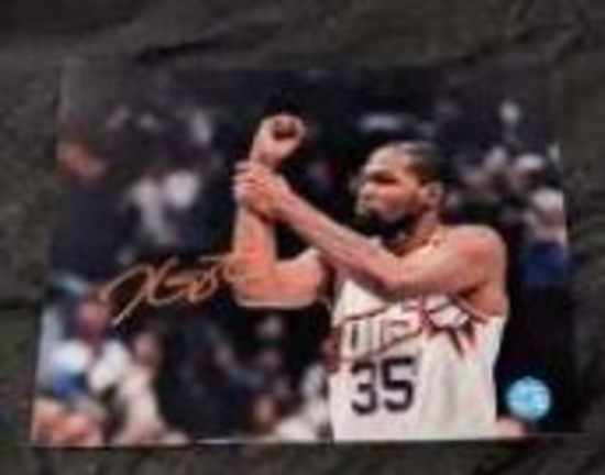 Kevin Durrant Signed Auto 8x10 Photo with coa