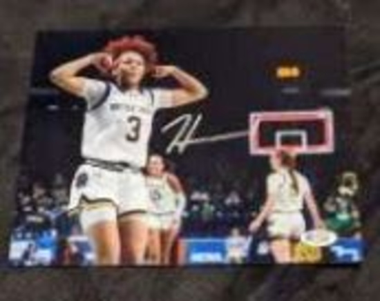 Hannah Hidalgo Signed Autographed 8x10 Photograph with fivestar grading coa