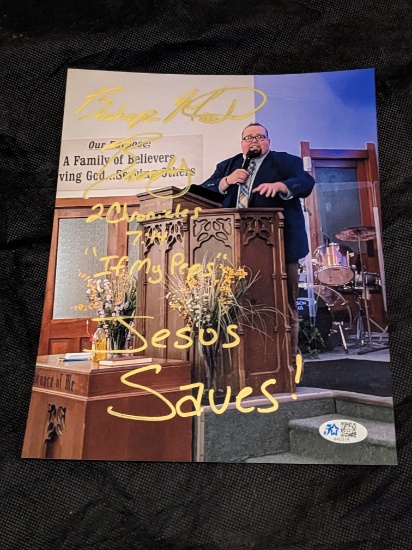 Bishop Brode Signed Autographed 8x10 Photograph with coa