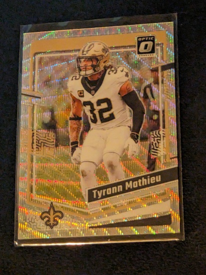 193/300 Tyrann Mathieu 2023 Donruss Optic Wave insert