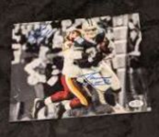 Jason Witten & HB Blades Signed Autographed 8x10 Photo with fivestar grading coa