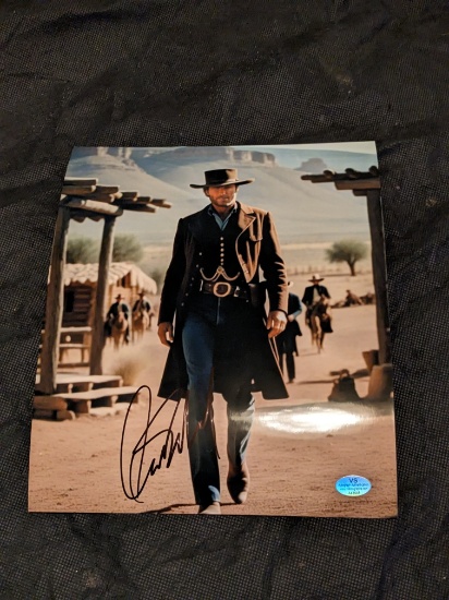 Clint Eastwood autographed 8x10 photo with coa
