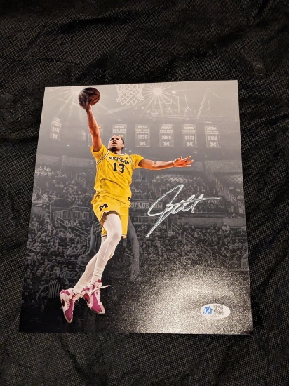 Jett Howard Signed Autographed 8x10 Photo with fivestar grading coa