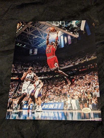 Michael Jordan autographed 8x10 photo with coa7
