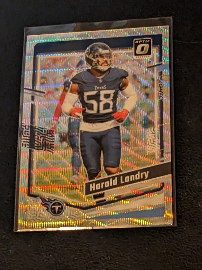 Harold Landry 064/300 2023 Donruss Optic Wave insert